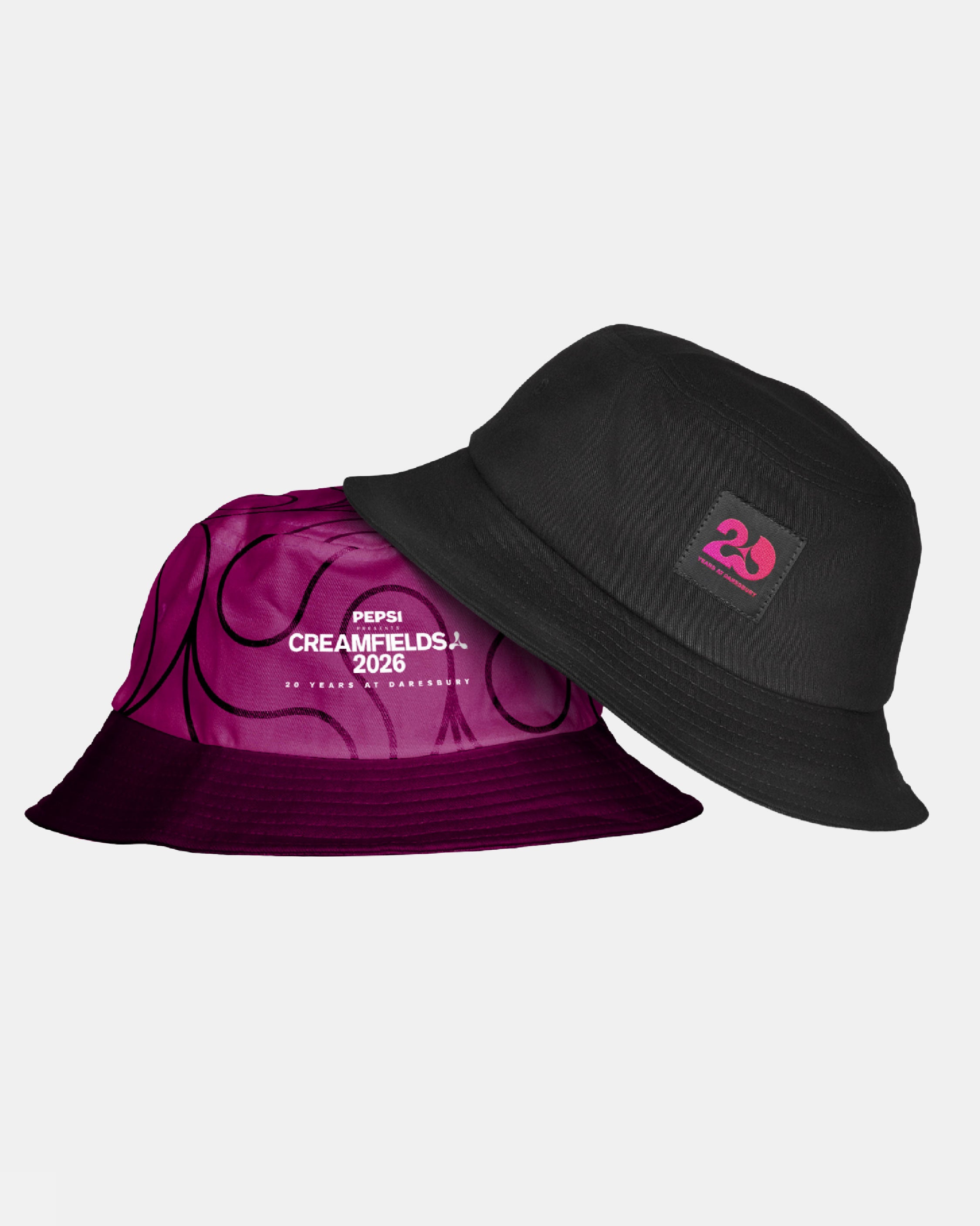 Click & Collect Creamfields 2026 Reversible Event Bucket Hat
